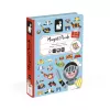 Janod Magnetibook Boy Costumes Μαγνητικό Εκπαιδευτικό Παιχνίδι - 36 Κομμάτια