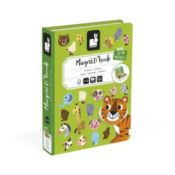 Janod Magnetibook Animals Μαγνητικό Παιχνίδι Βιβλίου