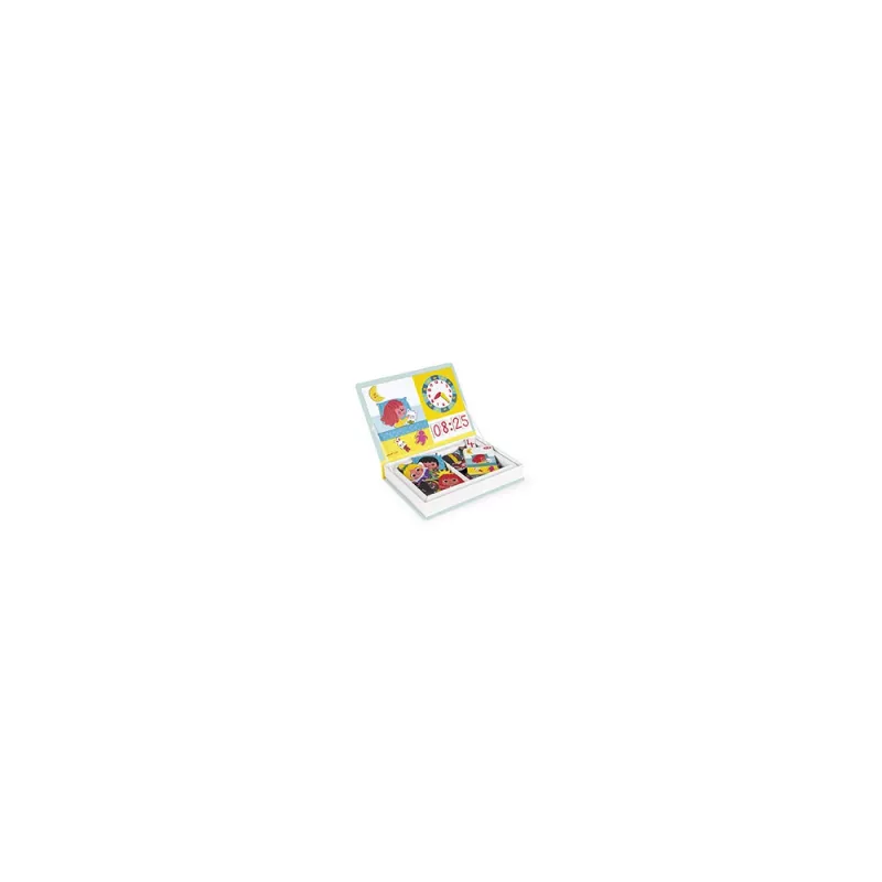 Janod Magnetibook Μαθαίνω την Ώρα Μαγνητικό Εκπαιδευτικό Παιχνίδι