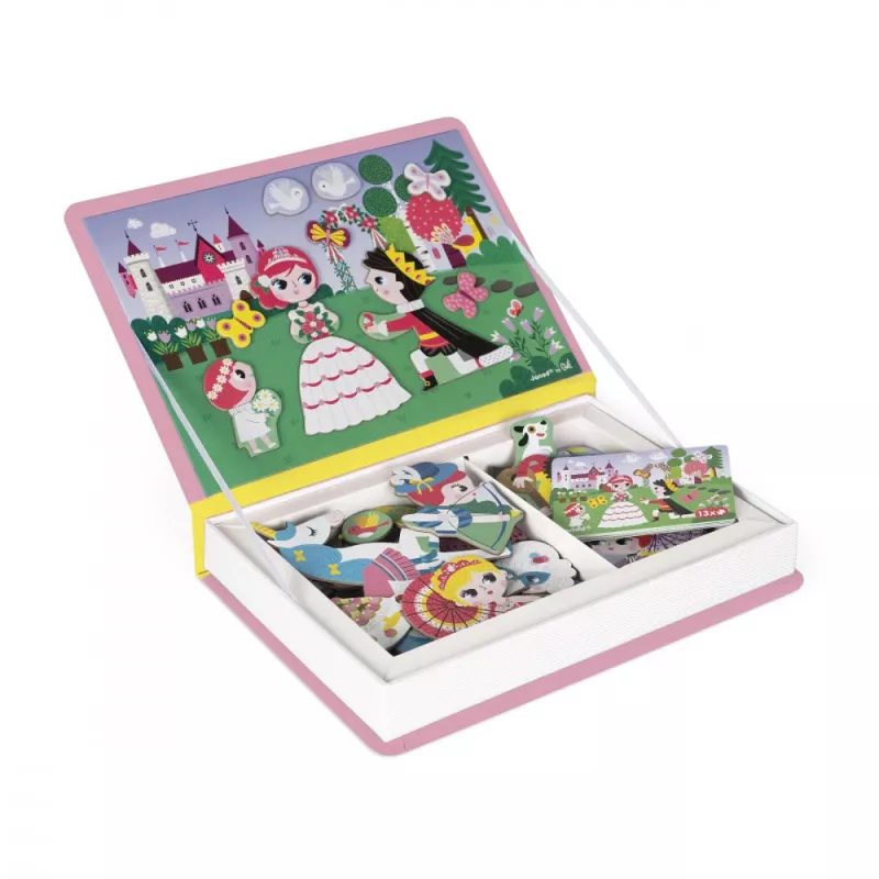 Janod Magnetibook Princesses Μαγνητικό Σετ Παιχνιδιού