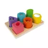 Janod Αισθητηριακό Ξύλινο Παζλ Σχήματα και Ήχοι