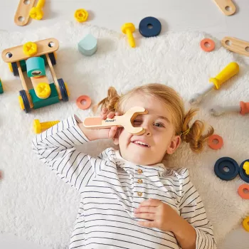 Janod Brico'kids σετ κατασκευής 100 τεμ. από 3 ετών
