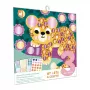 Janod My Arts & Crafts 3+ Δημιουργικό Σετ Τέχνης με Αυτοκόλλητα με Μεταλλικές Στρογγυλές Σφραγίδες