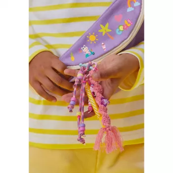Janod DIY σετ δημιουργίας γούρι τσάντας για μπρελόκ, σετ χειροτεχνίας από τσόχα, από 7 ετών