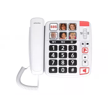 Alcatel Swissvoice Xtra 1110 Ενσύρματο Τηλέφωνο Λευκό
