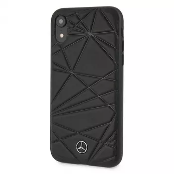 Mercedes-Benz MEPERHCI61QGLBK iPhone XR μαύρη σκληρή θήκη Twister
