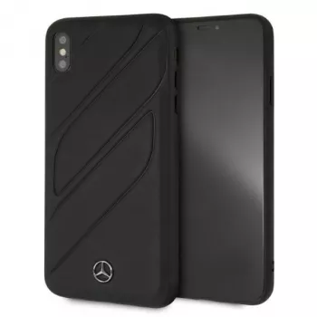 Mercedes-Benz New Organic I σκληρή θήκη για Apple iPhone XS Max - μαύρο