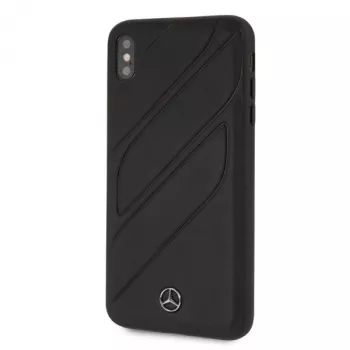 Mercedes-Benz New Organic I σκληρή θήκη για Apple iPhone XS Max - μαύρο