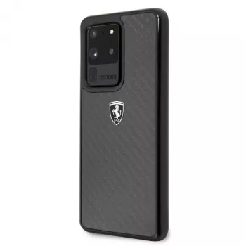 Ferrari Hardcase FEHCAHCS69BK για Samsung Galaxy S20 Ultra, Black Carbon Heritage