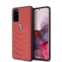 Ferrari σκληρή θήκη FEHQUHCS62RE Heritage για Samsung Galaxy S20, κόκκινο