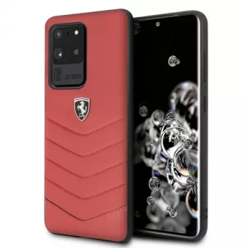 Ferrari σκληρή θήκη FEHQUHCS69RE για Samsung Galaxy S20 Ultra G988, Red Heritage