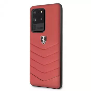 Ferrari σκληρή θήκη FEHQUHCS69RE για Samsung Galaxy S20 Ultra G988, Red Heritage