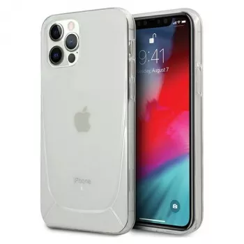 MERCEDES-BENZ iPhone 12/12 Pro 6,1 ιντσών διαφανής σκληρή θήκη Transparent Line
