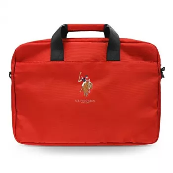 U.S. POLO ASSN. USCB15PUGFLRE σακίδιο laptop 16 κόκκινο