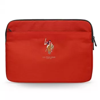 U.S. POLO ASSN. US Polo Sleeve USCS13PUGFLRE 13 κόκκινη θήκη laptop