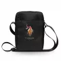 U.S. POLO ASSN. Torba USTB8PUGFLBK 8 τσάντα ώμου tablet μαύρη
