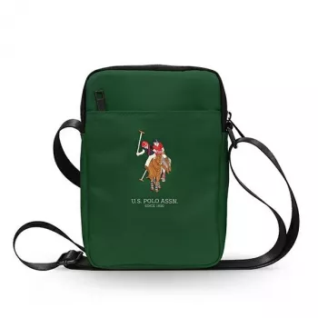 U.S. POLO ASSN. US Polo Torba USTB8PUGFLGN 8 τσάντα ώμου tablet πράσινη