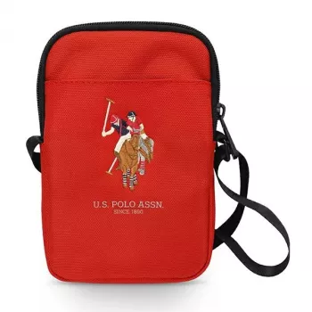 U.S. POLO ASSN. Crossbody Bag κόκκινο