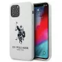 U.S. POLO ASSN. Silicone Collection θήκη σιλικόνης iPhone 12/12 Pro 6,1 ιντσών λευκή