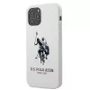 U.S. POLO ASSN. Silicone Collection θήκη σιλικόνης iPhone 12/12 Pro 6,1 ιντσών λευκή