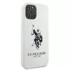 U.S. POLO ASSN. Silicone Collection θήκη σιλικόνης iPhone 12/12 Pro 6,1 ιντσών λευκή