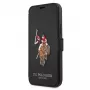U.S. POLO ASSN. Polo Embroidery Collection Θήκη για iPhone 12/12 Pro 6,1 ίντσες μαύρο