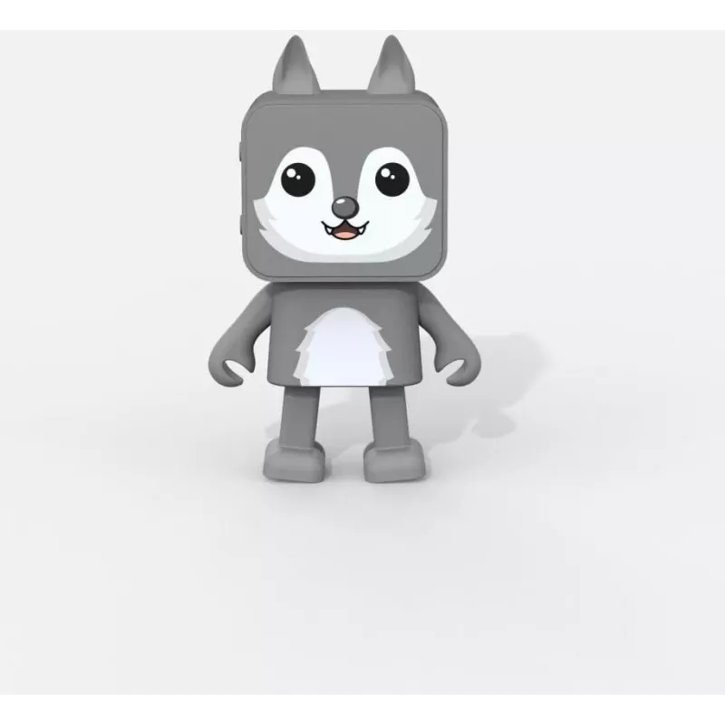 Mobility On Board Dancing Speaker Wolf Ανοιχτό Γκρι
