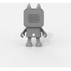 Mobility On Board Dancing Speaker Wolf Ανοιχτό Γκρι