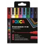 POSCA Uni-Ball Marker UNI PC-3M Σετ 8 τεμ. Basic (186558)