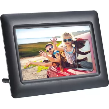 AGFAPHOTO Agfa Photo LED HD 7 ψηφιακή κορνίζα με ρολόι και ημερολόγιο APF700 μαύρη