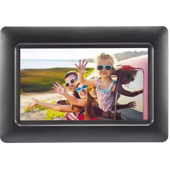 AGFAPHOTO Agfa Photo LED HD 7 ψηφιακή κορνίζα με ρολόι και ημερολόγιο APF700 μαύρη