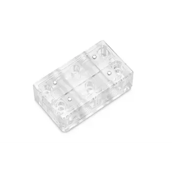 EK Water Blocks Vector² GPU Water Block Interconnect Bridge - Acrylic - διαφανές - G1/4 ίντσες - 41 mm