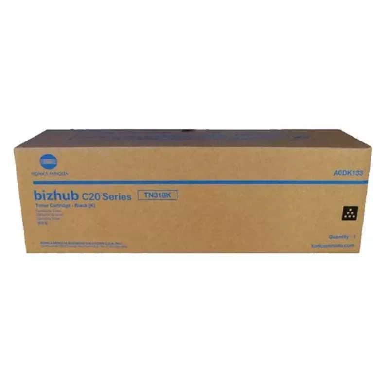Konica Minolta TN-318C γνήσιο τόνερ κυανό A0DK453