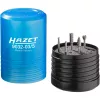 HAZET 9032-03/5 σετ φρέζας καρβιδίου με στέλεχος 3 mm, 5 τεμ.