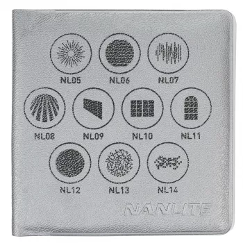 Nanlite Gobo Set 1 - 10 μεταλλικά gobos για Forza 60/60B
