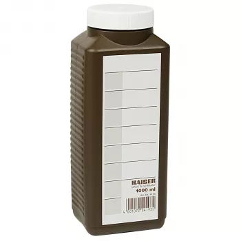 KAISER FOTOTECHNIK Φιάλη Αποθήκευσης Χημικών 1000ml, Καφέ 4193