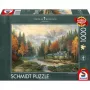 Schmidt Thomas Kinkade Studios Autumn Evening at the Lake 1000 Τεμάχια Παζλ