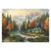 Schmidt Thomas Kinkade Studios Autumn Evening at the Lake 1000 Τεμάχια Παζλ