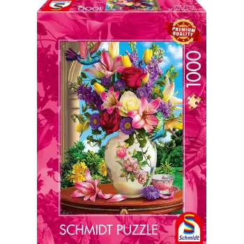 SCHMIDT SPIELE Blumenbouquet (1000 Τεμάχια) Παζλ