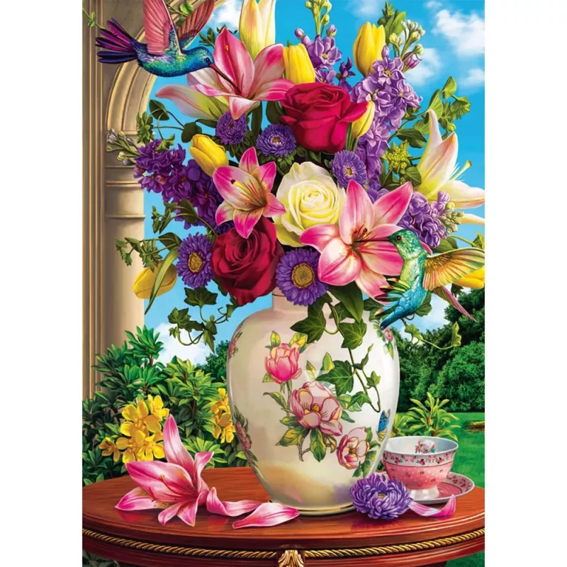 SCHMIDT SPIELE Blumenbouquet (1000 Τεμάχια) Παζλ