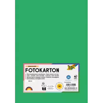 Folia 614/50 54 - πράσινο - μονόχρωμο - A4 (210 x 297 mm) - 300 g/m² - 50 φύλλα - Γερμανία