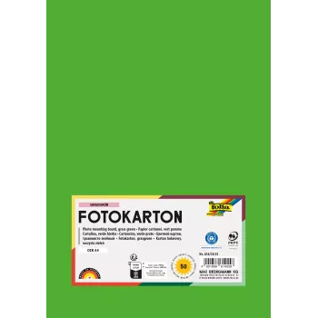 Folia 614/50 55 - πράσινο - μονόχρωμο - A4 (210 x 297 mm) - 300 g/m² - 50 φύλλα - Γερμανία