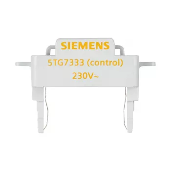 Siemens DELTA 5TG7333 φωτιστικό LED 230 V, πορτοκαλί