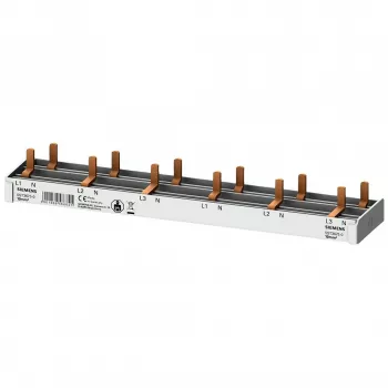 SIEMENS 5ST3675-0 ράγα συλλογής με πείρους 10mm² 3p/N 6xAFD+6xKomp. 12TE