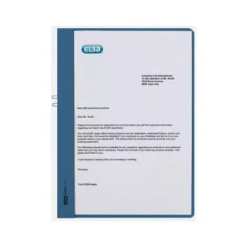 ELBA 50 Ντοσιέ με Κλιπ A4 μπλε
