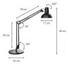Jakob Maul GmbH MAULcircle LED Φωτιστικό Γραφείου 6W Ουδέτερο Λευκό ασημί