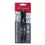 Tombow WS-BHS-2P Σετ Dual Brush Pen - μαύρο - 2 τεμ. - συσκευασία blister