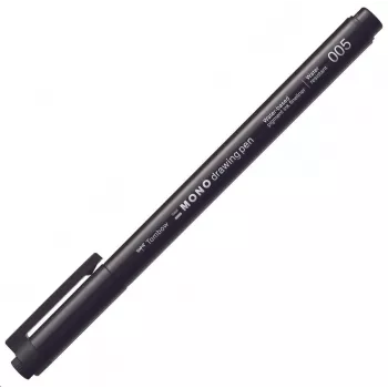 Tombow MONO Drawing Pen Fineliner 005 - μαύρο - 0,20 mm