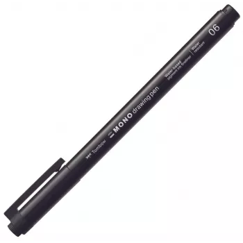 Tombow MONO Drawing Pen Fineliner μαύρο 0,5 mm πάχος γραμμής