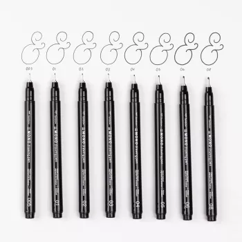 Tombow MONO Drawing Pen Fineliner 0,35 mm μαύρο